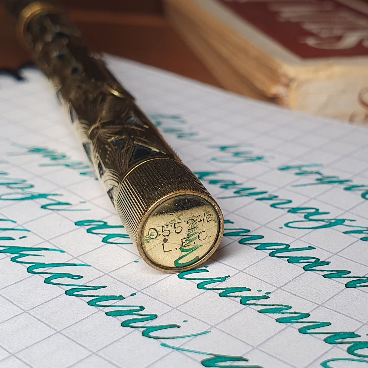 FPibr's tweet photo. Waterman's 0552 1/2
Pelikan Edelstein Jade https://t.co/CAExoEhzfG