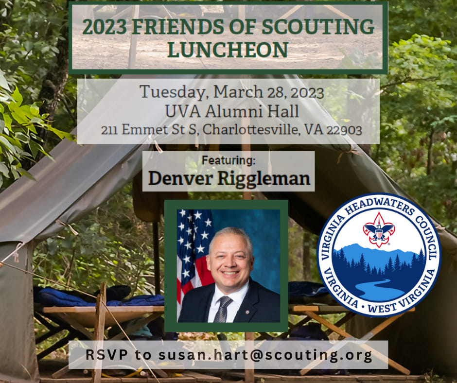 VAHC_MVD's tweet image. Learn more about the importance of Scouting in our community and become a part of our Friends of Scouting family. Email Sue Hart for more information.