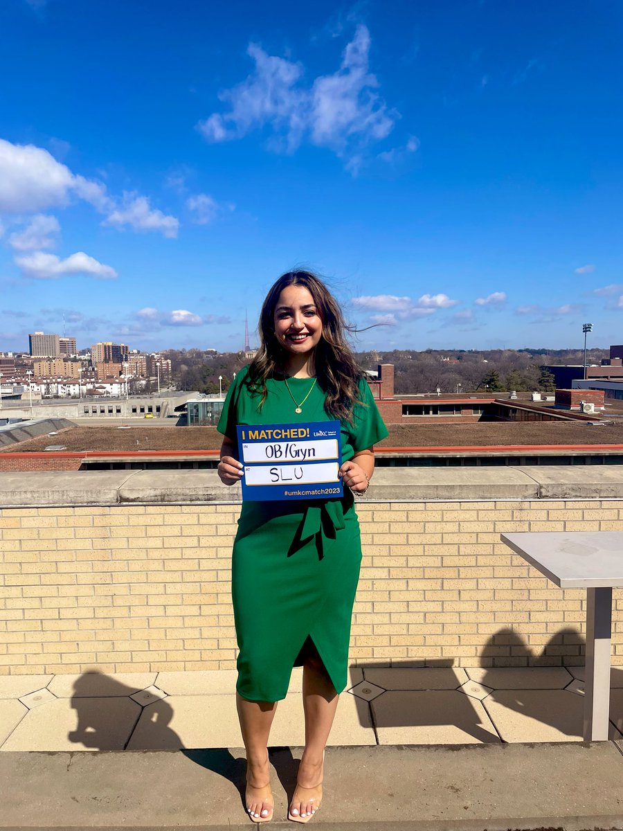 So elated to say I matched at St. Louis University for OB/Gyn!!! Time to see what all the hype is about! #match2023 #obgynmatch