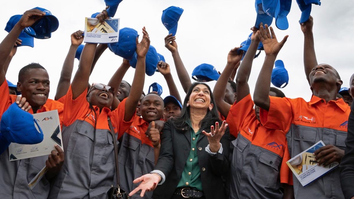 This is, objectively, utterly horrific. Even if you think all this is necessary (it’s not) but even if you do (it’s not) you don’t arrange a photoshoot of you beaming like you’ve won the postcode lottery. The glee is just obscene. What happens to somebody to turn them into this?