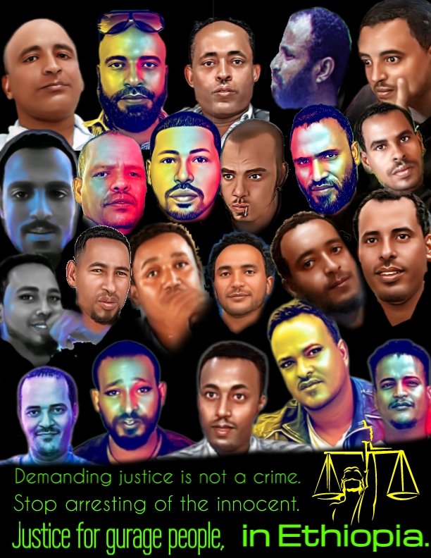 የኢትዮጵያ ሕገመንግሥት የዜጎችን ሉአላዊ የስልጣን ባለቤትነት እና እራስን በራስ የማስተዳደር መብት ደንግጓል!
ፍትህ መጠየቅ አያስወነጅልም!!
ንጹሃን እስረኞች ይፈቱ!!
ሕገመንግሥት ይከበር!!
#justiceforgurage
#referendumforgurage #ethiogurage #Ethiopian