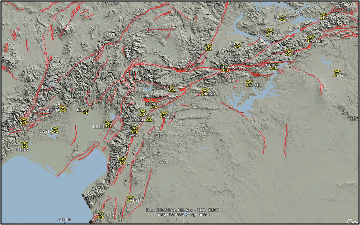 On the other hand, I designed the broad-band seismology network on the East Anatolian Fault from Hatay/Adana to Palu-Elazığ, in 2007. now operated by AFAD.  💪 great foresight by Sedat Inan et al., 2007 agupubs.onlinelibrary.wiley.com/doi/10.1029/20…