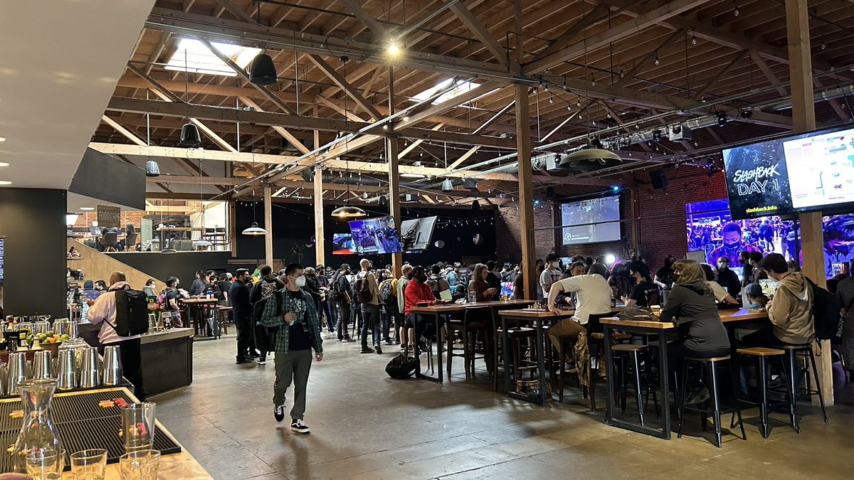 chasiumen's tweet image. めっちゃ人いる！ #Slashback2023