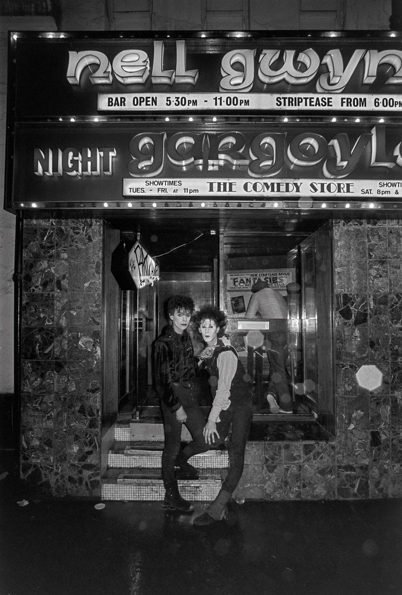 ilovesoholondon's tweet photo. There’s a new exhibition about legendary London goth club The Batcave #Soho https://t.co/FXj5f4NexV https://t.co/aFEJODed8H