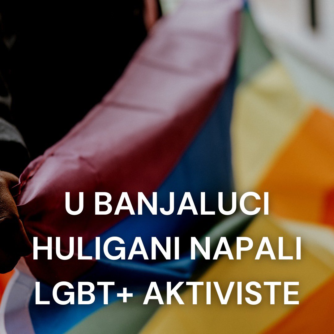 Aktivisiti Organizacionog odbora BH Prajda napadnuti su večeras u prostorijama Transparensi Internešenela u Banjaluci, koje su im bile ustupljene kako bi održali sastanak.