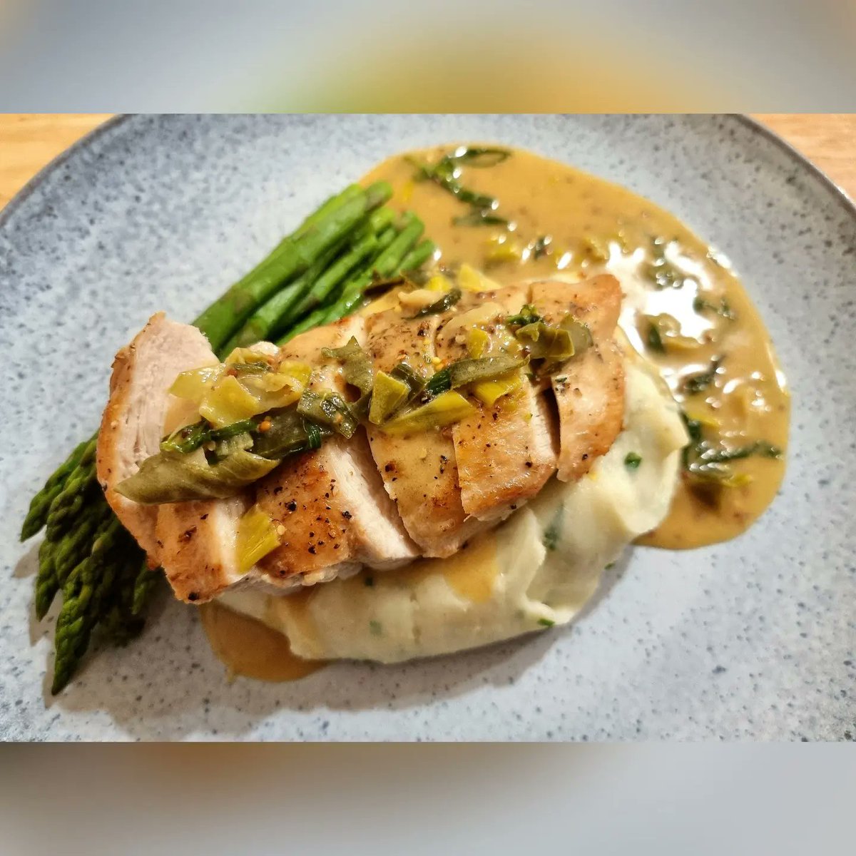 Dave Ahern on Twitter "Pan roasted and poached chicken breast