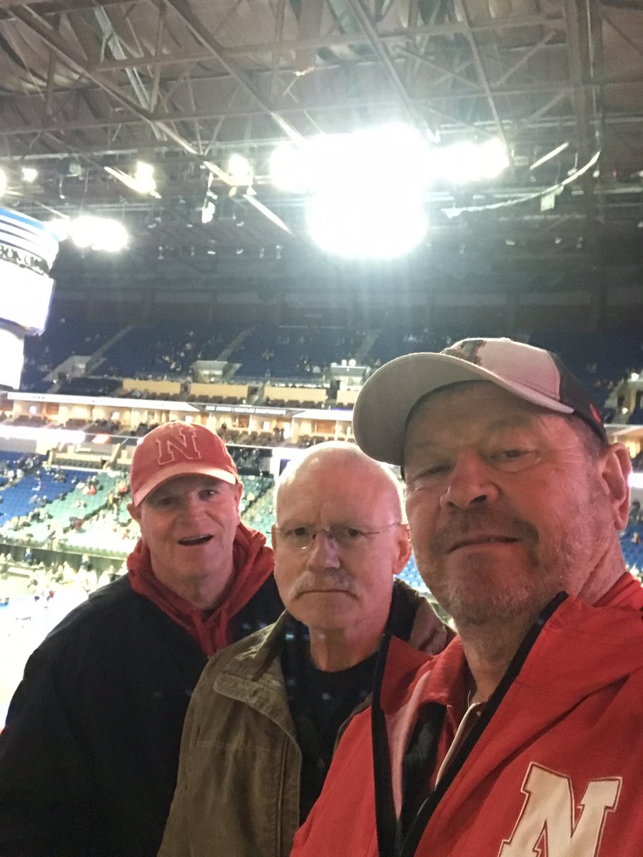 DaleFil29's tweet photo. Day 3 at the @NCAAWrestling championships with 2 of my good friends https://t.co/dvZtI2Nvnn