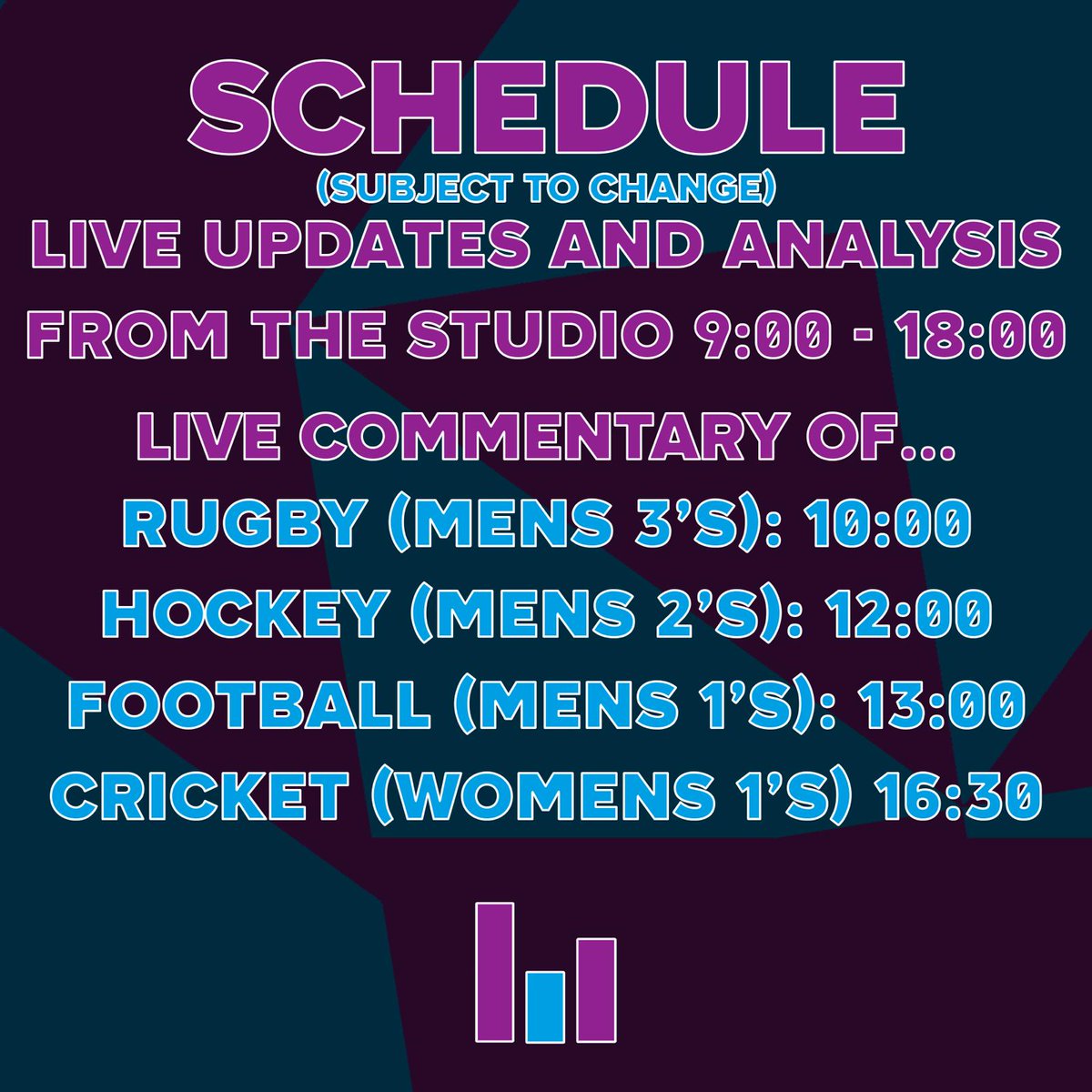 Varsity 2023 kicks off tomorrow and we're ready to support #teampompey!
Don't worry if you can't make it to <a href="/unisouthampton/">University of Southampton</a> - you can tune into our live coverage from home 👇👇
#Varsity2023 #portsmouthuni #bleedpurple #letsgopompey #uopvarsity @UOPsport <a href="/portsmouthuni/">University of Portsmouth</a>