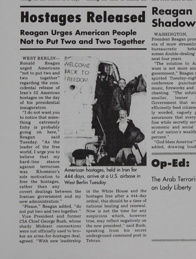 mjklin's tweet photo. @tomscocca from the Onion’s book “Our Dumb Century” https://t.co/qBOb9ALGSo