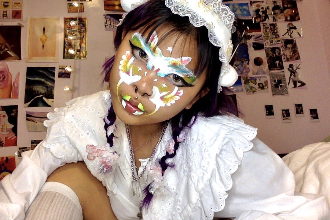 jettuccine's tweet photo. :3 makeup look last night https://t.co/HwmHFtkpd9