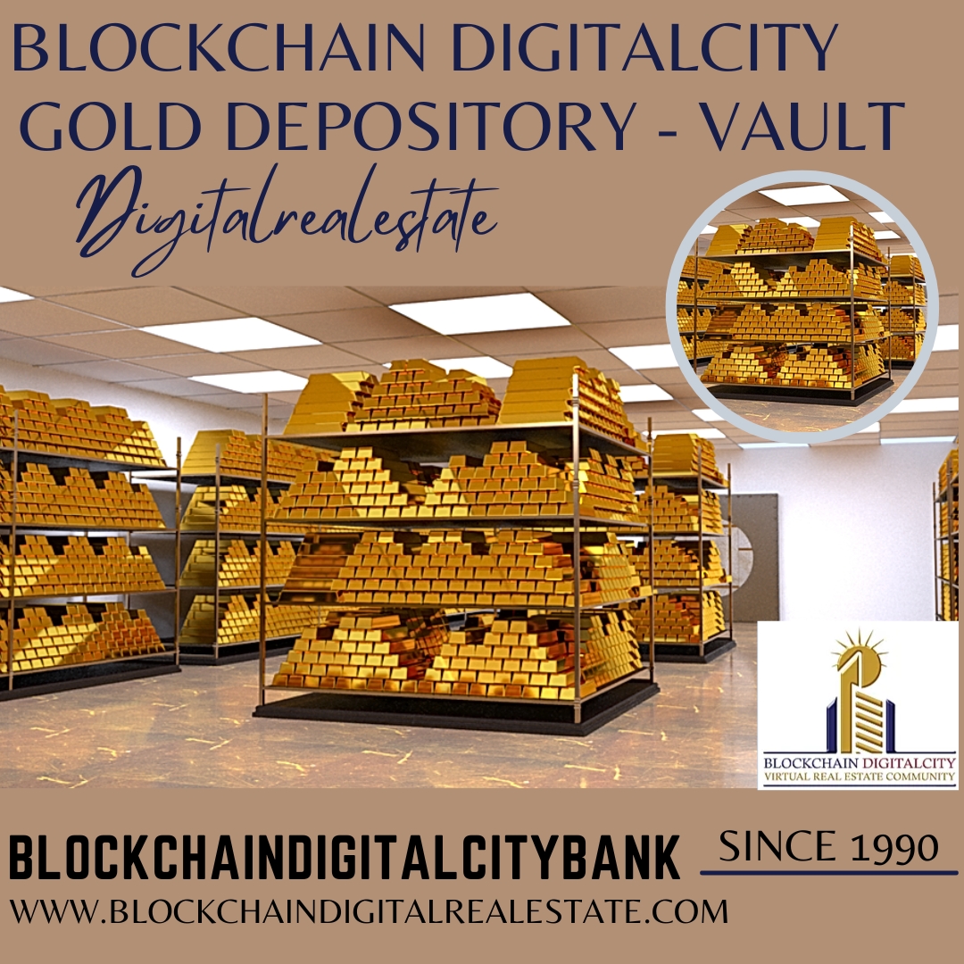 Our Blockchain Digital City has an underground gold depository for international clients. Here you will get the opportunity to store your gold in the safest place. We are committed to ensuring 24/7 security of your precious gold.

👉Details 🌟 blockchaindigitalrealestate.com/gold-depositor…

#gold #vr
