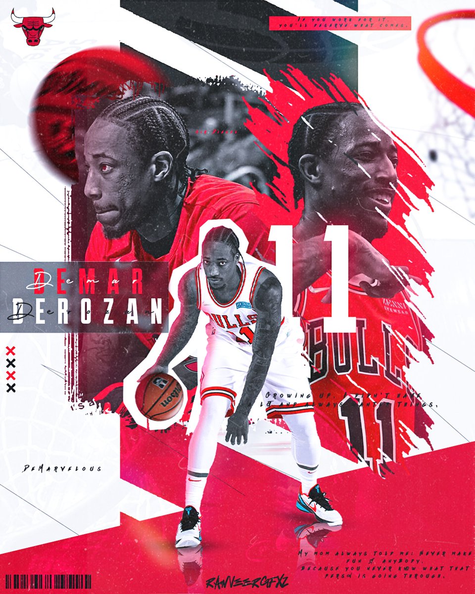 RGfxz's tweet photo. @DeMar_DeRozan Poster
#nba #NBAAllStar #ChicagoBulls https://t.co/YUOFmAGdB9
