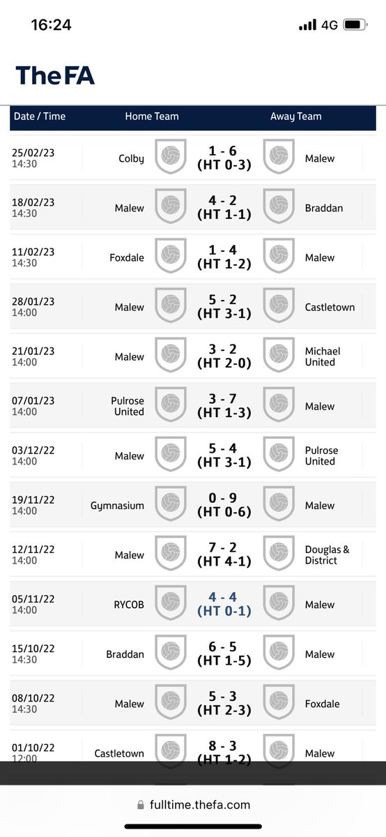 EugeneStone87's tweet photo. @IsleofManFA  please explain the sense behind decision to let Malew have just the one team play in division 2 combi league and not have a first team when there are teams in division 2 who are clearly struggling and it would make the league more competitive at the bottom of table? https://t.co/0kIHBp4Lpz