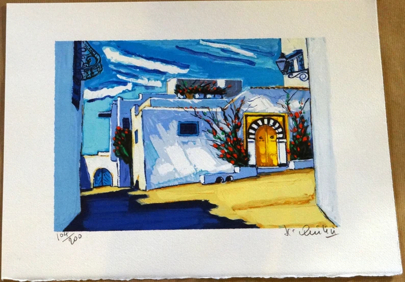 marieartcollec1's tweet photo. Jean-Claude Quilici, Lithographie originale signée, #Tunisie #SidiBouSaid #Afrique du nord #Maghreb @SympathyRTs @BlazedRTs @Retweelgend @sme_rt @OnlyGreatsPics #style #art #offrezDelArt #lithographies #etsystore https://t.co/O7KjGgUsrN
https://t.co/WLHoHeS2kJ https://t.co/JxaPQhlTHz