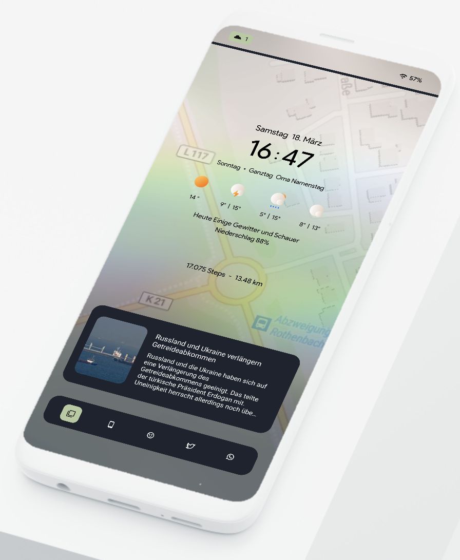 RheinlandMike's tweet image. - Saturday 18-03-23 -

Maps Background
Map @MasaokaTaro 
Newsfeed Komp @noir_arts ( edited )
KLWP by myself