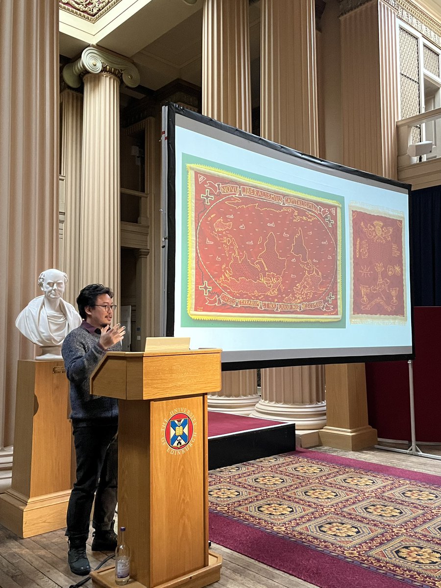 talbotrice75's tweet photo. “[I’m just] trying to expand the context of my studio practice into the community and the sense of authorship.”

What an insightful and captivating talk! ⭐️

Thank you to #CianDayrit and everyone who attended - stay tuned for more #TheAccursedShare talks and events!

#TalbotRice https://t.co/tMZ27jJ5Ht