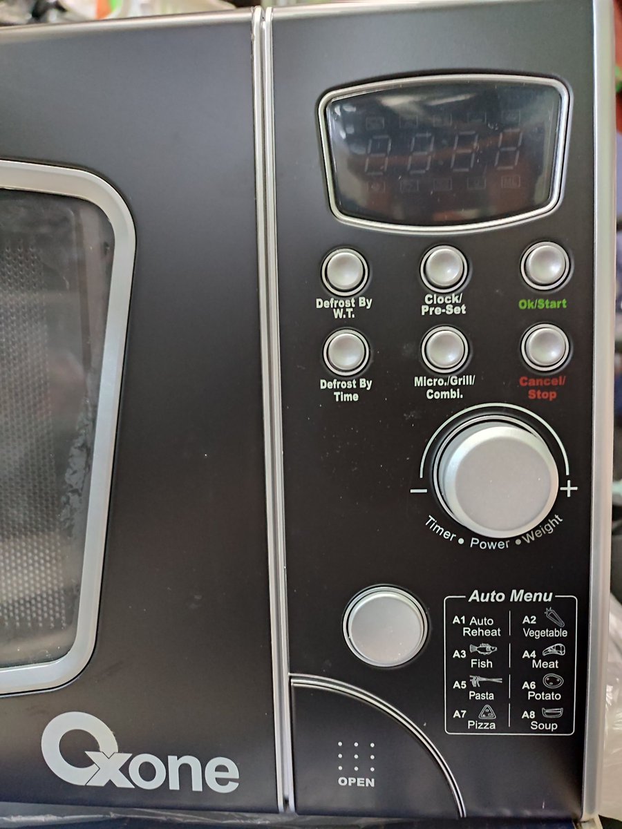 keisharaawy's tweet image. Dijual sat set jumbo microwave oven with grill oxone OX-88DJ bekas rasa baru belum pernah dipake
Buka harga 1,8jt nego, harga jauh turun drpd harga baru silahkan di searching biar percaya. minat bisa dm, retweet, replay thank you #microwavebekas #jualbekas #oxone #barangsecond