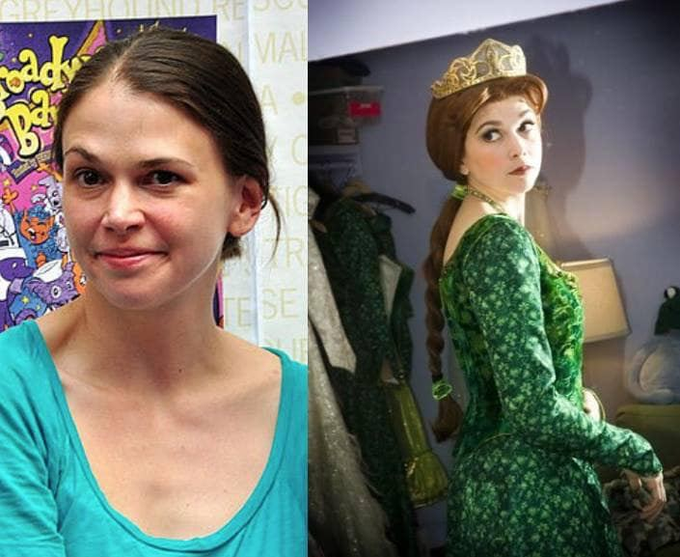 Happy 48th Birthday to Sutton Foster, the actress who played Princess Fiona in Shrek the Musical! 