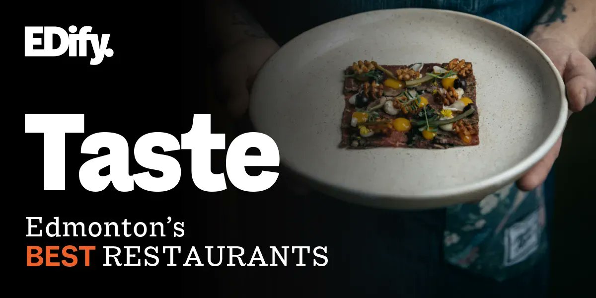 EdifyEdmonton's tweet photo. Celebrate the culinary scene in #yeg and taste some of Edmonton's Best Restaurants on Monday, April 3 at @yegconvention. Featuring fare from: @RGE_RD @xix19stalbert @bundokyeg @pip_yeg and many more! Buy your tickets now: https://t.co/w7ZepaejIa  #yeg #yegeats #yegfood #yegdrinks https://t.co/zbpP42gSxl