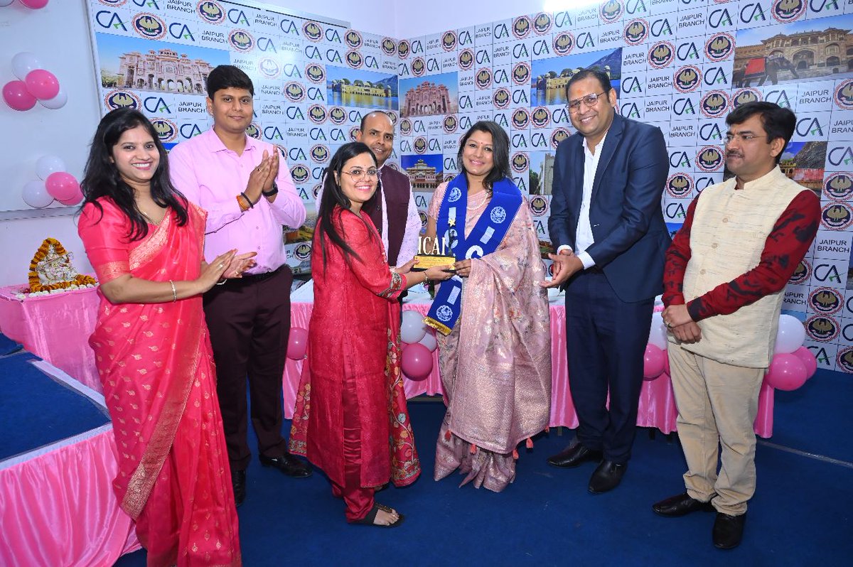 Pallavigupta04's tweet photo. Women hold up half the sky - let's make it shine brighter together.
#womenempowerment #icaijaipur #wonderfulhosting

@abhirgupta18 @CAVijayAgrawal @NEHA_AGARWAL93 @theicai https://t.co/imHjjXHbvU