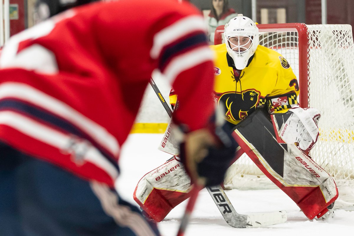 Stay focused. @JohnstownHawks are coming back for more. <a href="/BlackBearsNAHL/">Maryland Black Bears</a> Gameday.