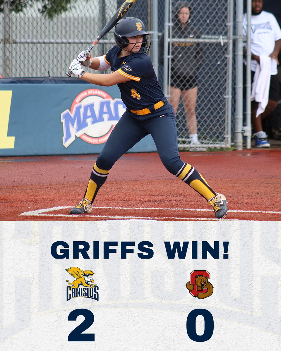 The first team in the MAAC to 1,000 program wins.

#Griffs | #MAACSoftball