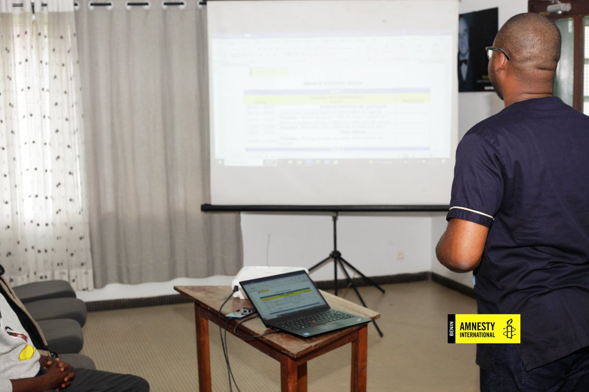 amnestybenin's tweet image. Nous avons démarré ce week-end le renforcement de capacités des responsables et militants de nos entités locales de Cotonou et Akodeha. La 1ère journée de cette étape a été consacrée aux membres des bureaux et à la gestion de groupes,