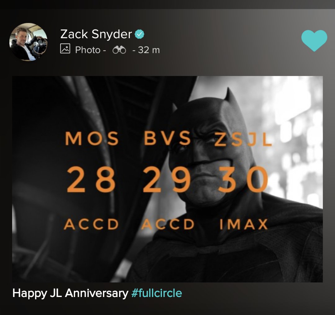 sylabdul's tweet photo. Happy JL Anniversary 🔥

Now we need to figure out what 'ACCD' stands for 🤔

#fullcircle 
#SellSnyderVerseToNetflix https://t.co/FAkbCxE1Mk