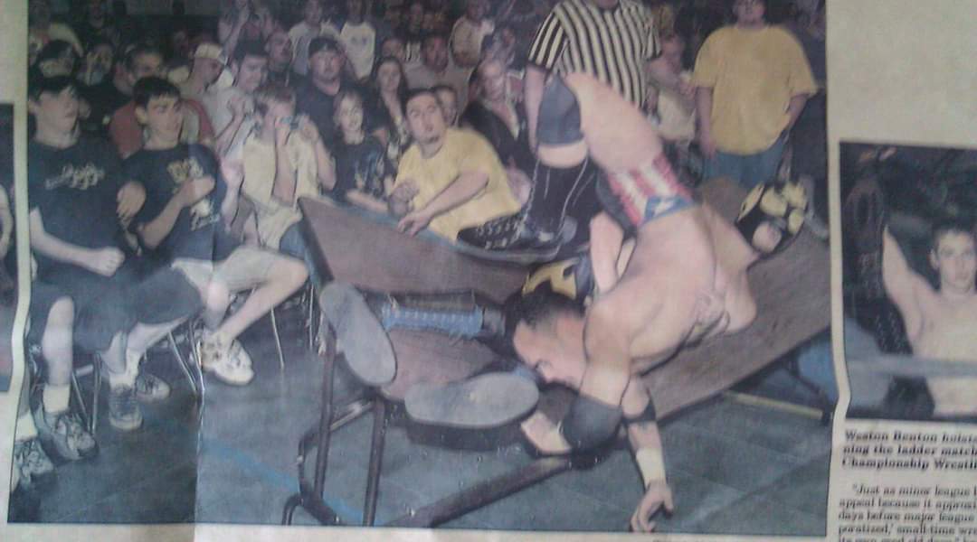 Wow 20 years ago, my first big show and my first big injury lol.