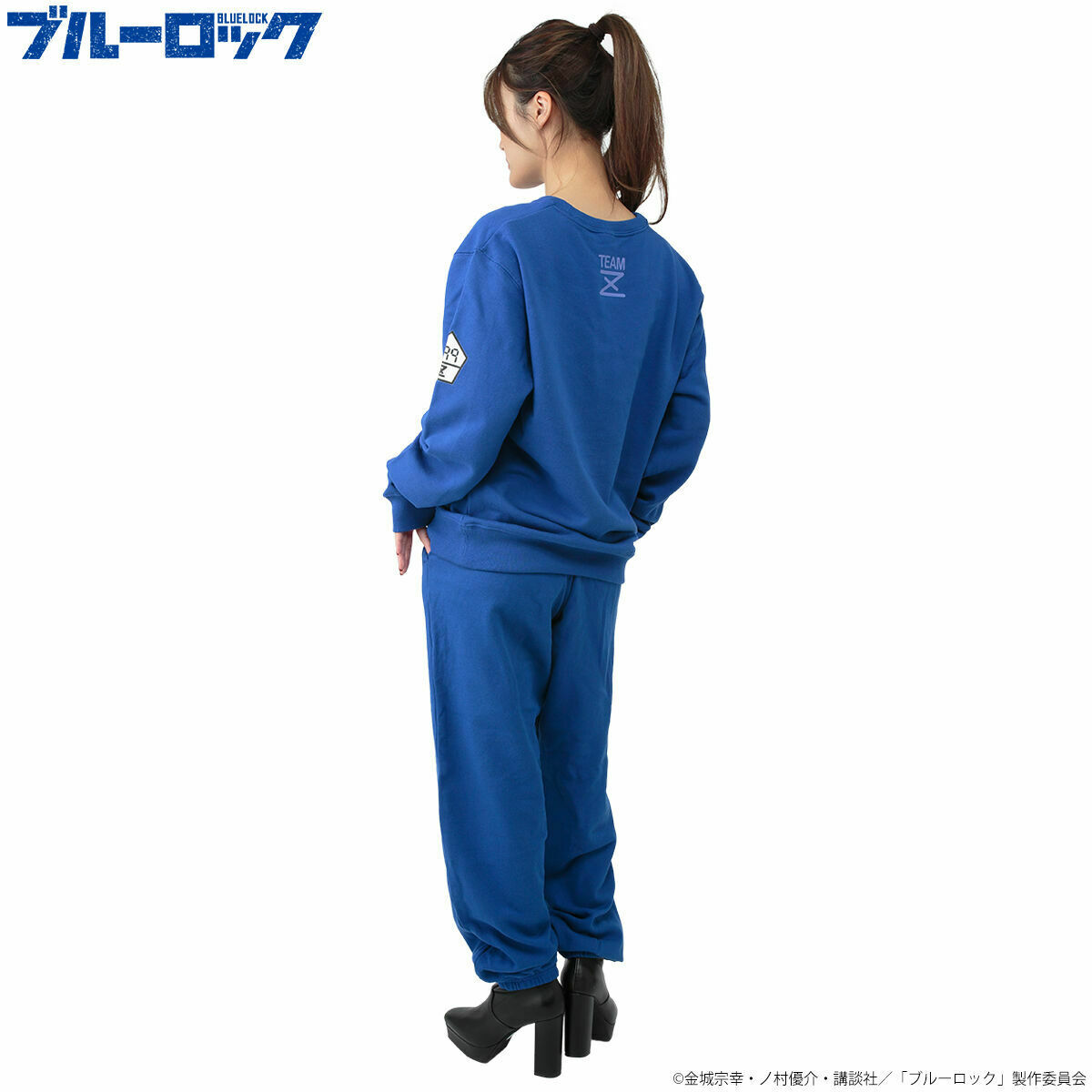 ブルーロック スウェットセットアップ 千切豹馬 アニメ『#ブルーロック』 ブルーロック（#青い監獄）をイメージした