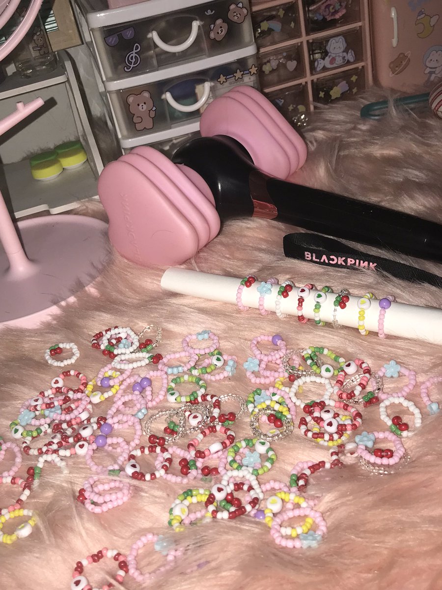 bubbelles_'s tweet photo. Hi blinks!! I’m giving away these beaded rings for free on Day 2! 💗

1:1 ratio
Limited pcs only

Like and RT this tweet to get your freebie ✨

Open for trade 💞

#BLACKPINKMANILA_BULACAN
#BORNPINKMANILA_BULACAN 

See you!! ✨ https://t.co/AsZJkL2Rcp