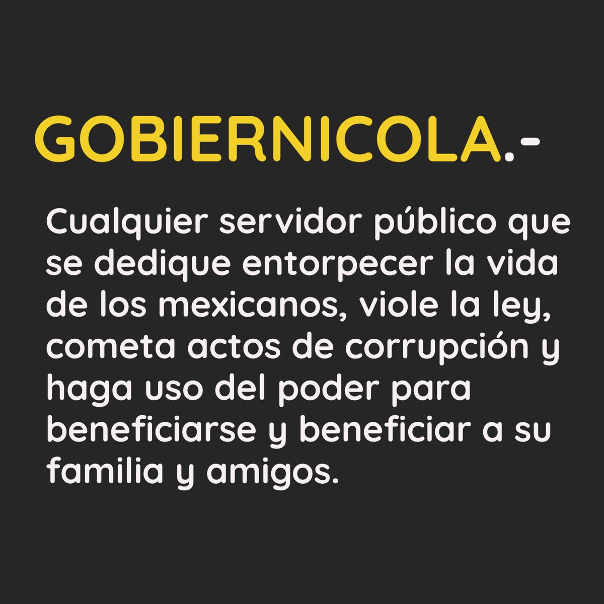 RicardoBSalinas's tweet photo. Sabían que…

La palabra GOBIERNICOLAS ya está registrada a mi nombre, por lo que puedo hacer uso de ella para comercializar productos 😂.

¿Les gustarían unas gorras, tazas y camisetas para utilizar en su día a día?, quizá con las ganancias de los artículos podamos ayudar fundaciones para perros y gatos… Se me ocurre una frase así como… exhibe a un #Gobiernicola y ayuda a un animal, yo sé que suena contradictorio pero podría ser de gran ayuda para el país y para todos jajaja.

¿Alguien que quiera ayudarme con algunos diseños bonitos y definir la palabra?, nada más por divertirnos, yo pongo el dinero jajaja.