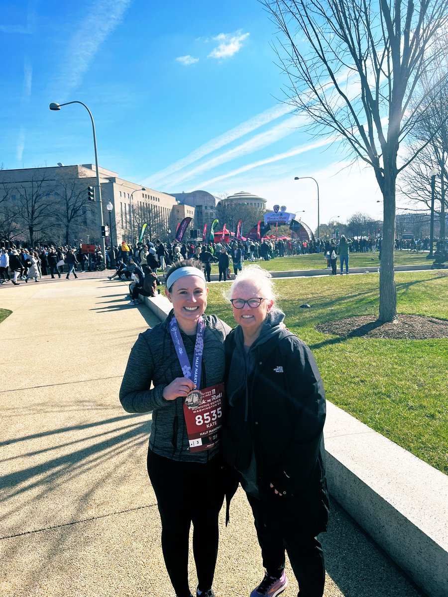 Kate Carrato, MD (@katecarrato) on Twitter photo Ran my 6th half marathon today (first since 2019) and it ended up being my 2nd fastest time! <a href="/karencarrato/">Karen Carrato</a> came to feed me carbs and scrape me up off the side of the road. <a href="/RunRocknRoll/">Rock ‘n’ Roll Running Series</a> #rocknrollhalfDC Ran my 6th half marathon today (first since 2019) and it ended up being my 2nd fastest time! <a href="/karencarrato/">Karen Carrato</a> came to feed me carbs and scrape me up off the side of the road. <a href="/RunRocknRoll/">Rock ‘n’ Roll Running Series</a> #rocknrollhalfDC