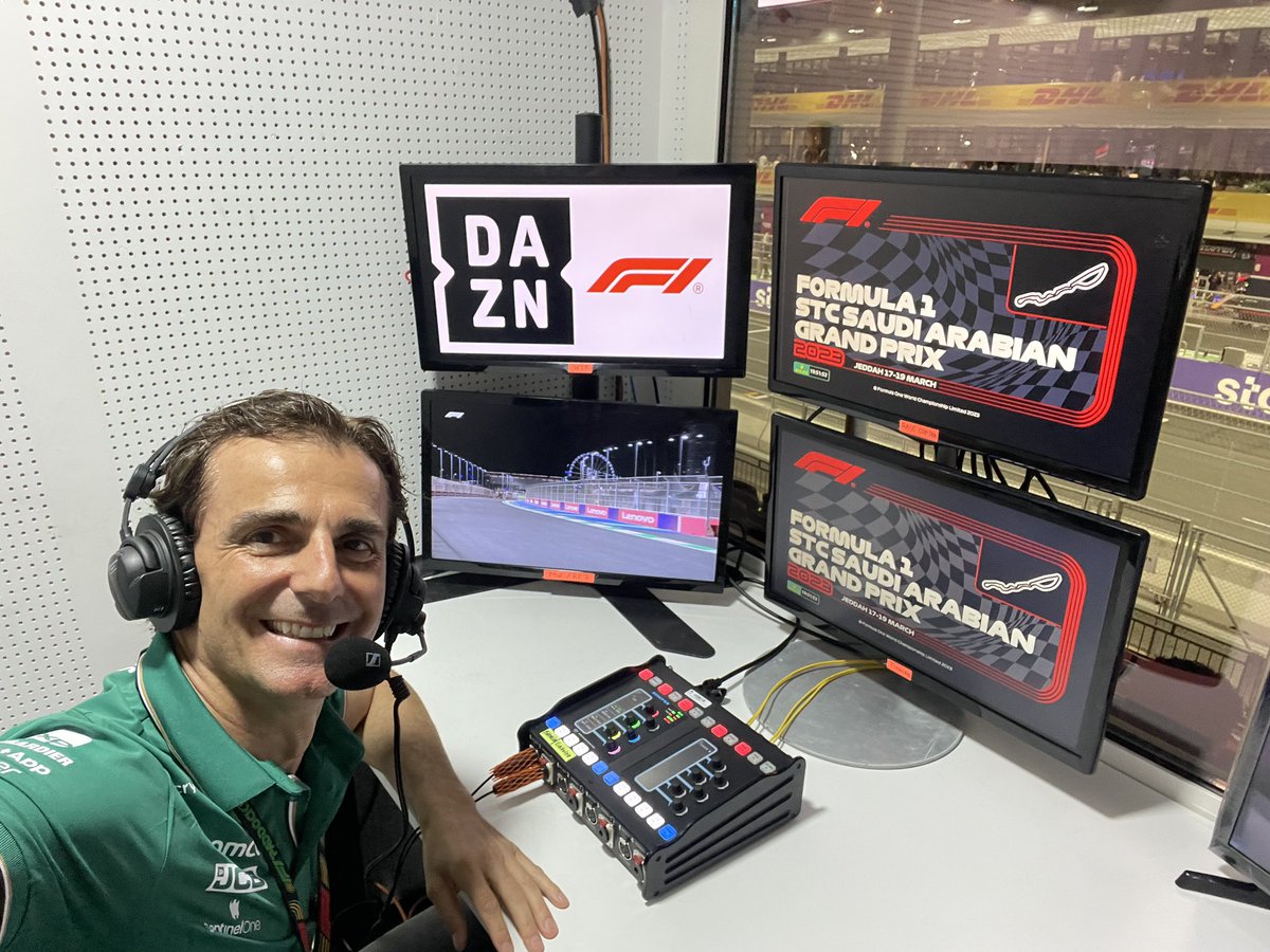 PedrodelaRosa1's tweet photo. Aquí estoy, más solo que la una! La verdad es que no echo de menos (en absoluto) a @alobatof1 y @tonicuque 😜 #SaudiDAZNF1 https://t.co/riiZjxc5BH