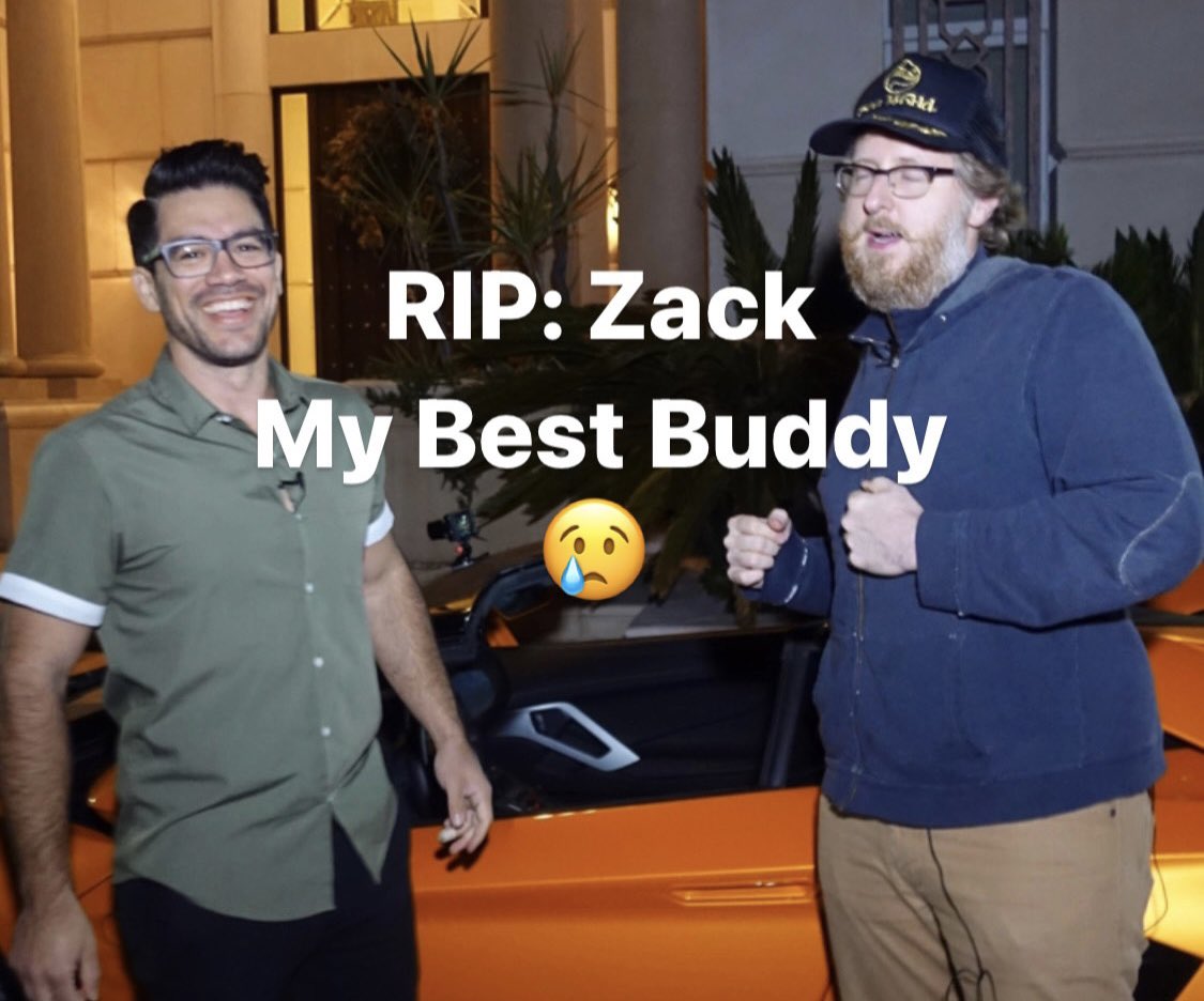 tailopez's tweet photo. 😢RIP Zack my loyal, best buddy. You’ll live on forever in my memories &amp; the thoughts of millions you made smile. I don’t understand why you were taken so soon. You probably never realized how much you affected me.  But Im grateful for all the years. I’ll always remember you. ❤️ https://t.co/7qxwo6D4eO