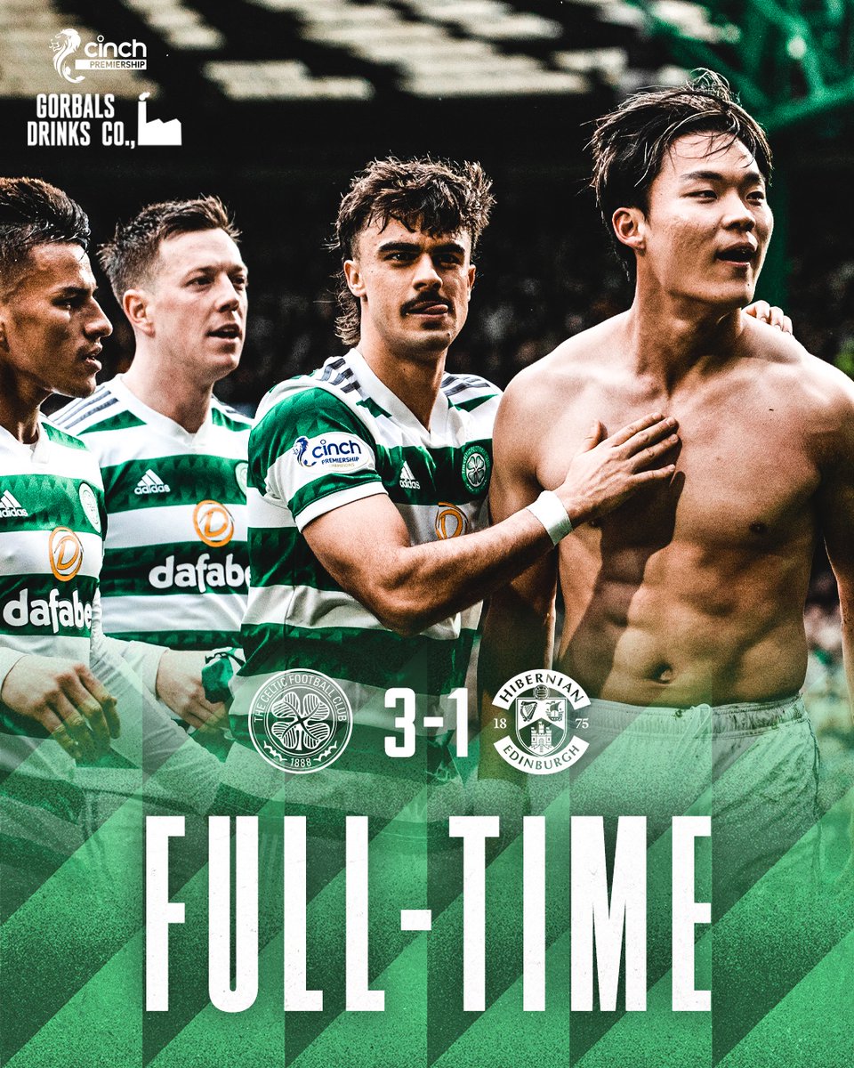 3️⃣ Goals, 3️⃣ Points, Comeback Secured ✅

#CELHIB | #cinchPrem | #COYBIG🍀