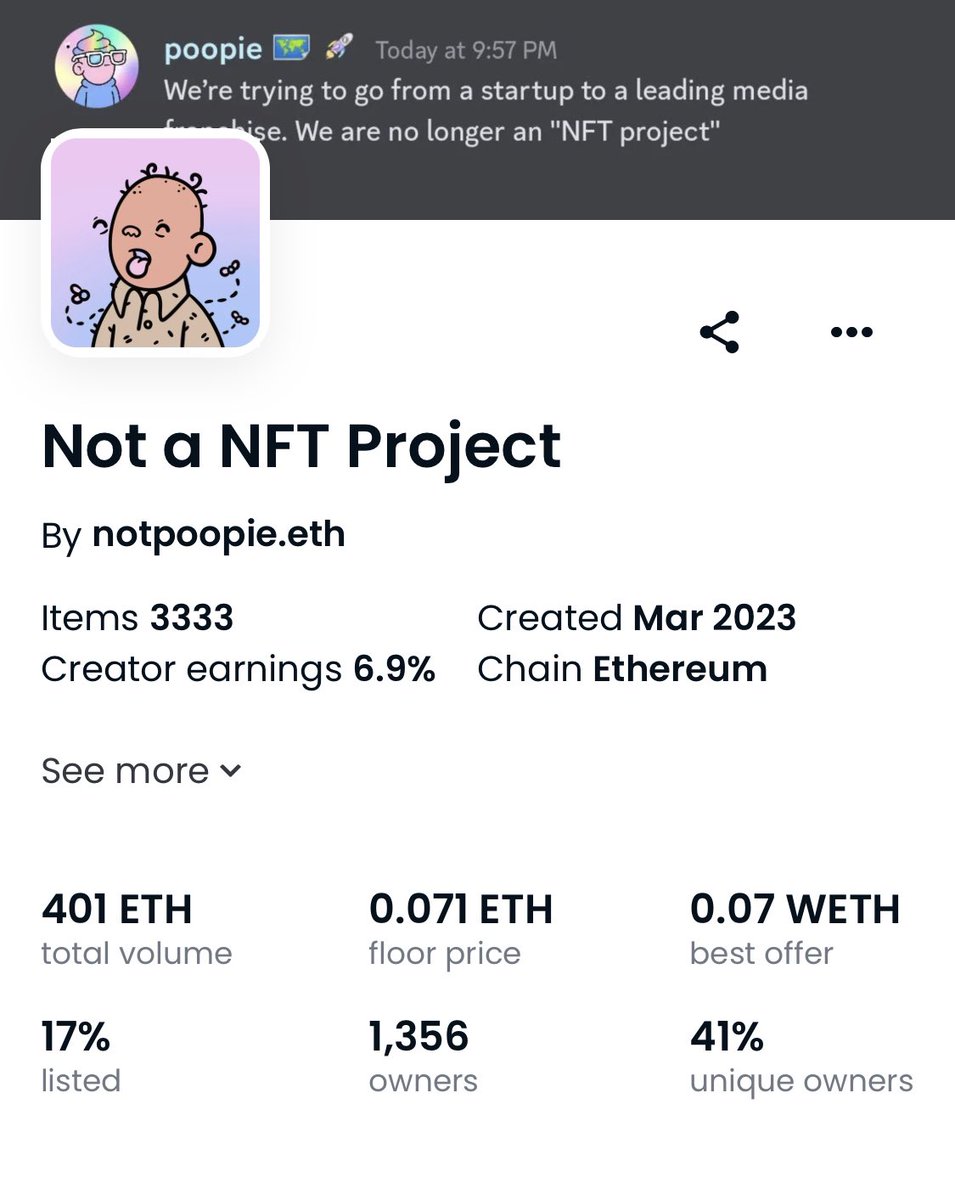 ELPRI__'s tweet image. Do NOT FOMO 🤭📈

GTFO!

#NotANFTProject #Doodles #Freesocks #SkeetSock