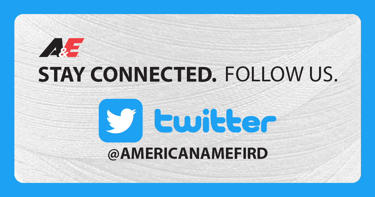 AmericanEfird's tweet photo. Don’t miss out! Follow us on Twitter for engaging content and the latest in all things thread.
#threadleader #sustainablemanufacturing #socialmedia #est1891 https://t.co/IeKpaU4v2p