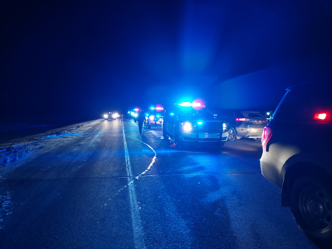 SGItweets's tweet image. Consider this your heads up! There are checkstops happening in multiple communities this weekend.

#FindASafeRide and you'll have nothing to worry about.

#TakeCareOutThere #SKCheckstop