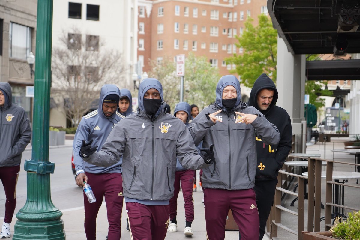 DetroitCityFC's tweet photo. Good morning from sunny Texas. 🥶

#DCTID https://t.co/Ly0BljS0wq