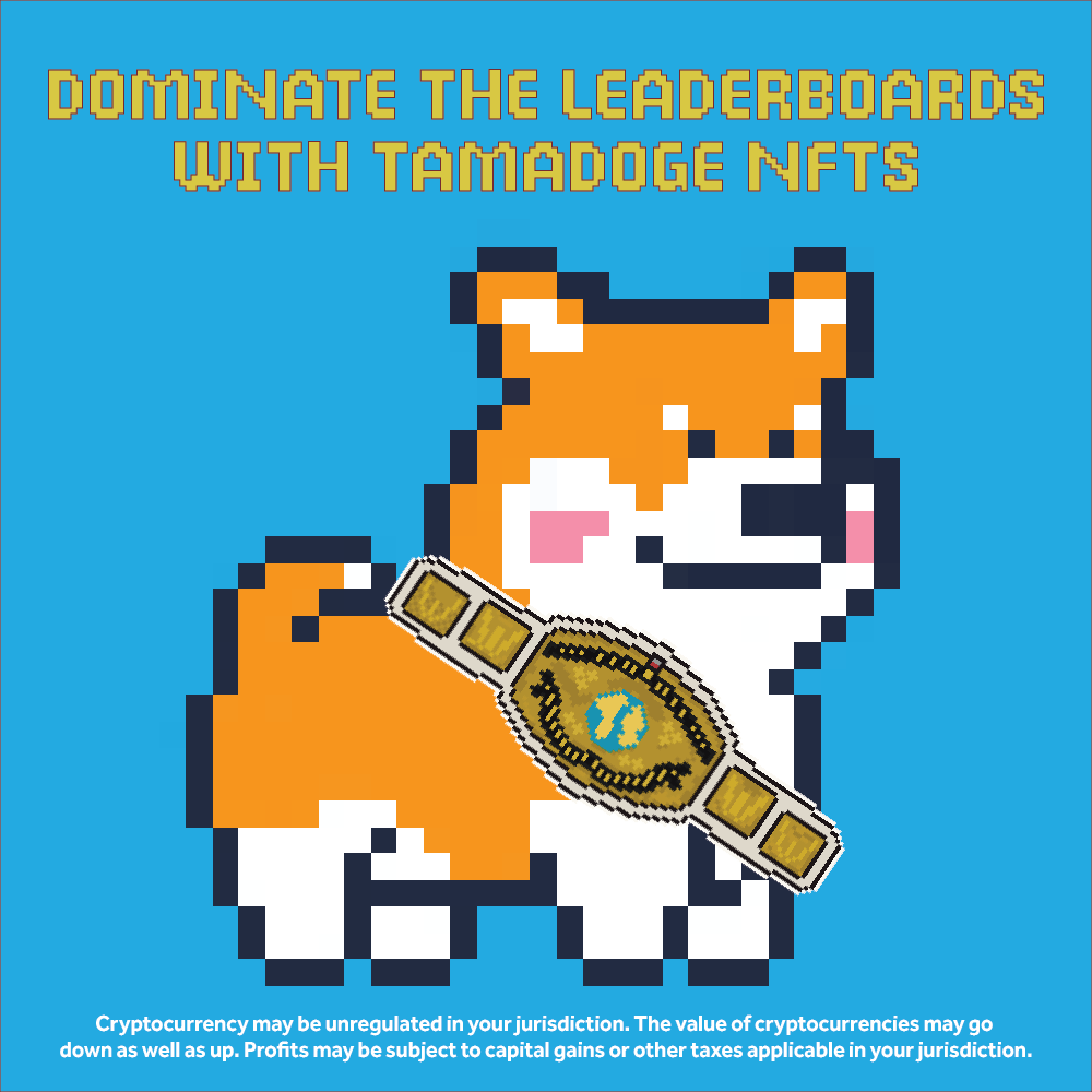 Tamadogecoin's tweet photo. Are you ready to win big with #TamadogeArcade? 🐾

With a #TamadogeNFT, you can increase your chances of earning more coins and receive big $TAMA rewards🎁🎉

Pick your favourite pet now🐶⬇️

https://t.co/loHQ4OPMUd https://t.co/duOWqakiu0