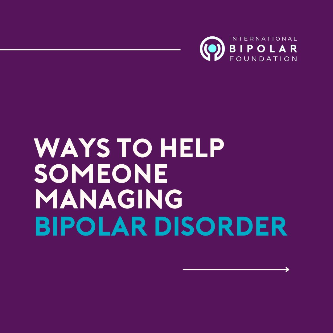 International Bipolar Foundation on Twitter "Small actions can make a