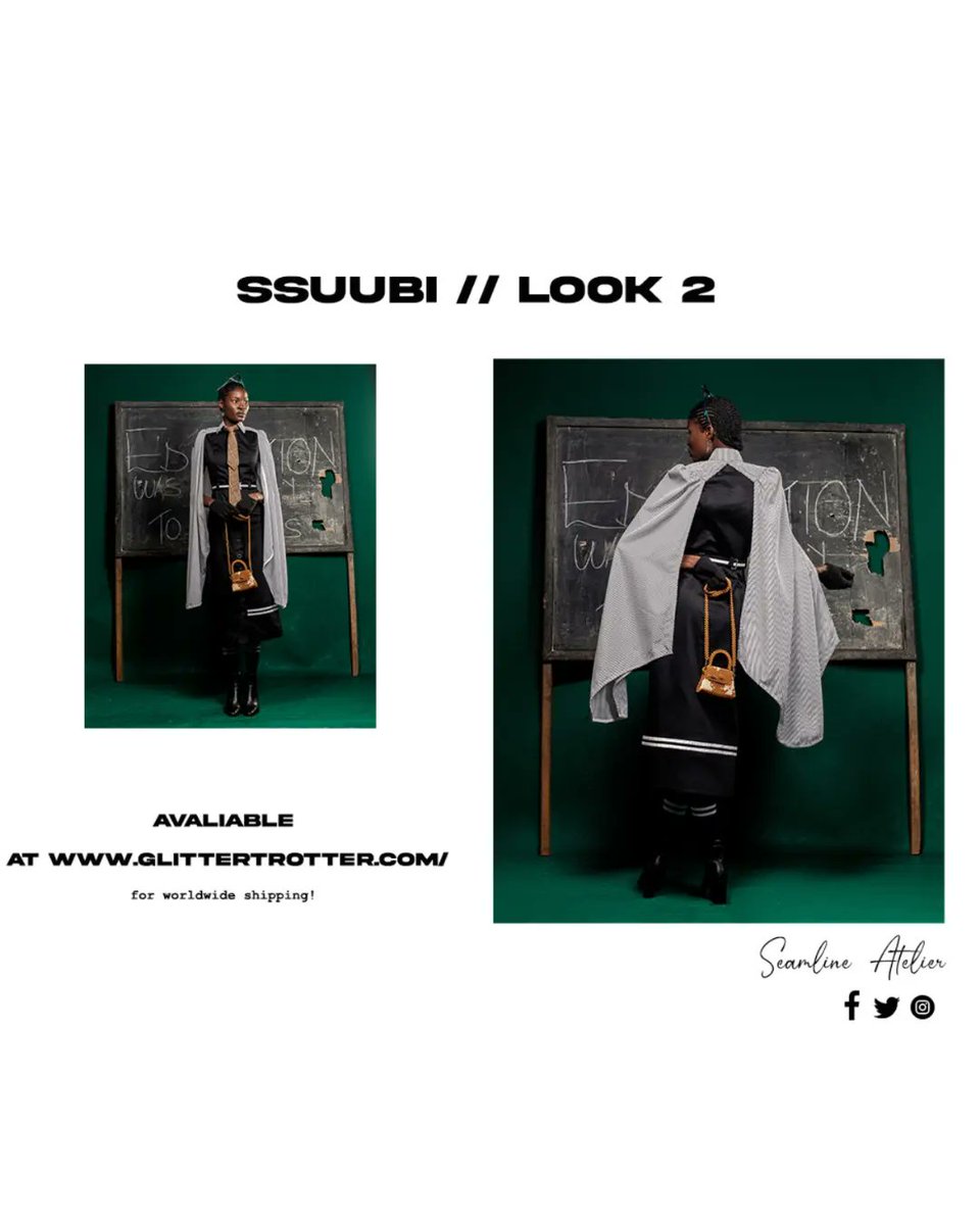 SeamlineA's tweet photo. SSUUBI // LOOK 2 
A two Principle pass look that Incorporates of a Striped black and white TD throw on and an Ent Dress.

Available for sale at https://t.co/vAU1KCwvWm for worldwide shipping! @glitter_trotter

Order now in your Size! https://t.co/zze6RVsjQl