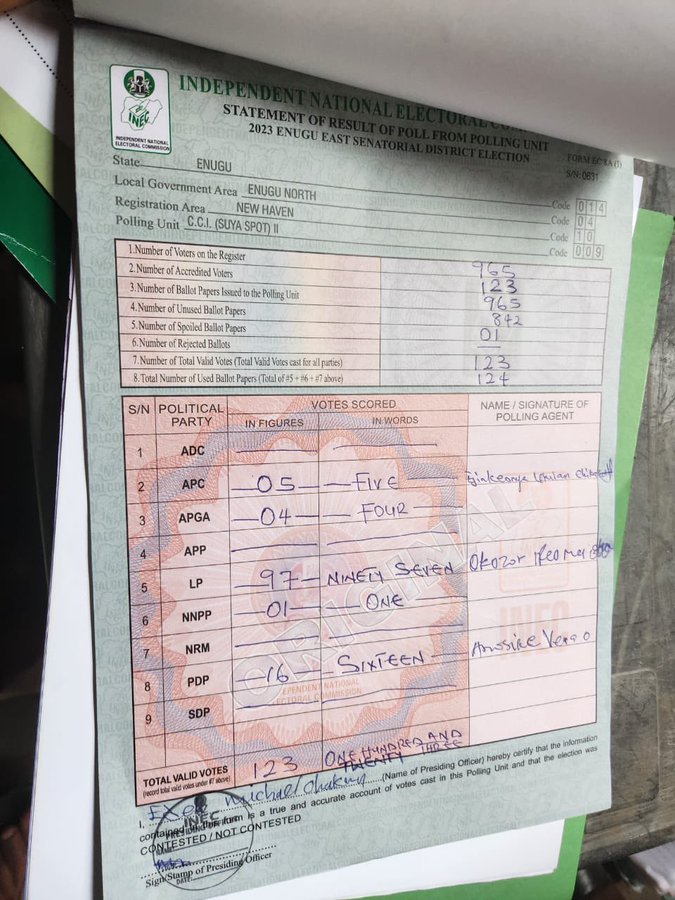 IkukuomaC's tweet photo. The shining light has been switched off permanently in New haven Enugu state !!!
Chimaroke Nnamani defeat is tasting sweet https://t.co/04D6HvPe59