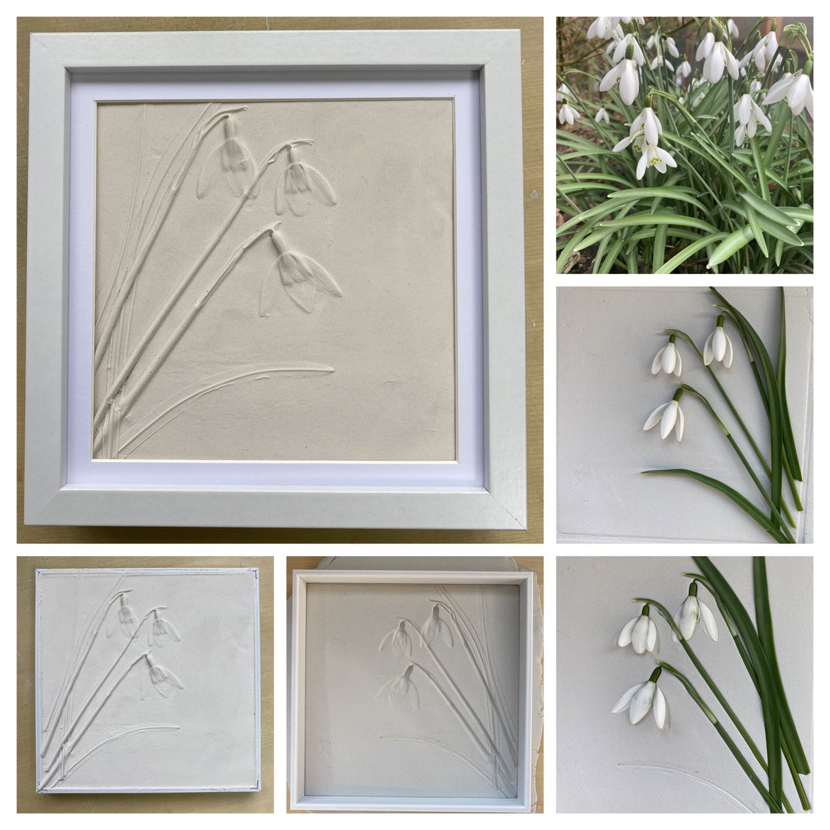 SarahGoddard23's tweet image. From snowdrops to bas relief. 

Being  sight-impaired, I like to feel the shapes of leaves and flowers. 

I am creating tactile pieces in the local nature-inspired artworks I am creating, including  bas reliefs of plants. 

#SightImpairedArtist #DisabilityArts #Snowdrops