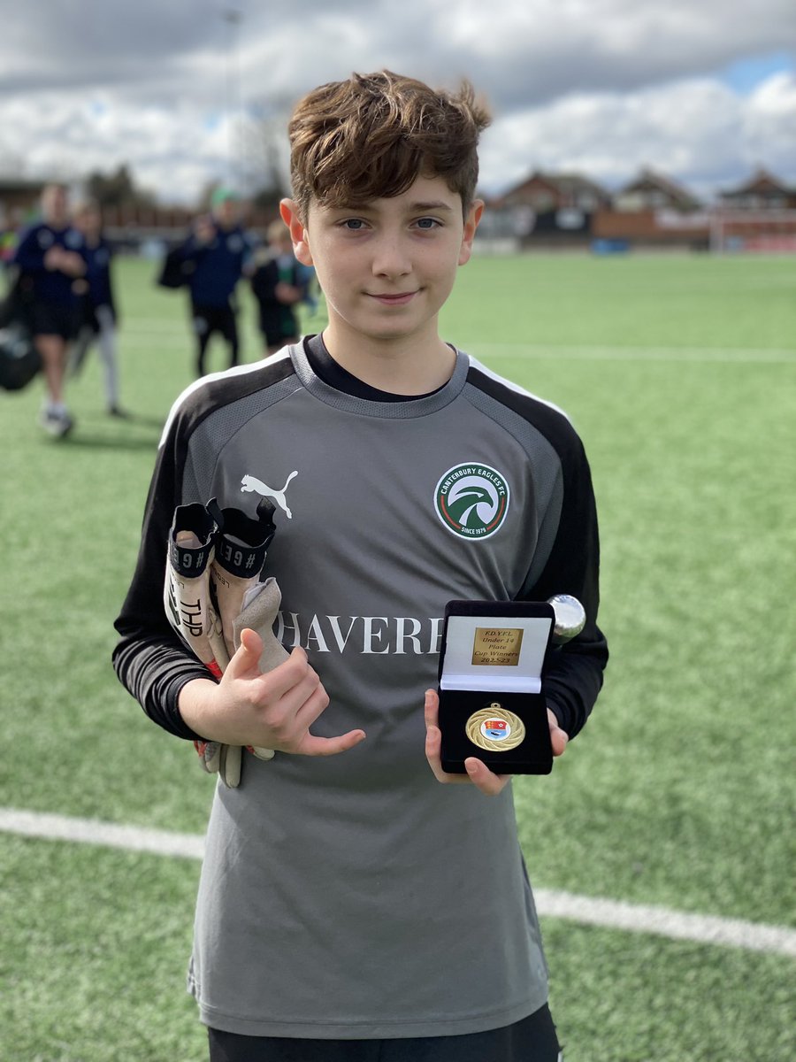 whpotter's tweet photo. @thedavidseaman @AaronRamsdale98 @BobWilsonBWSC That worked! 1-0 win in his first final 💪🏼 https://t.co/oiFR1O4cUb