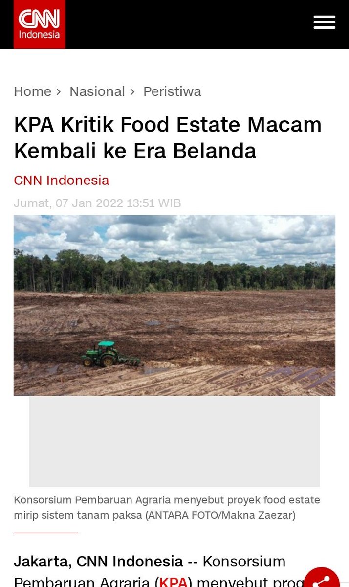 RomitsuT's tweet image. Sudah tahu tanah berpasir dan banyak mengandung granit malah dipaksa buat tanam singkong dalam proyek food estete. Wajar saja saat panen singkongnya sekecil wortel.
600 ha mangkrak dan 17.000 ha lahan gagal panen. 

Entah ilmu dari mana yang mereka pakai.....

#ProsesHukum