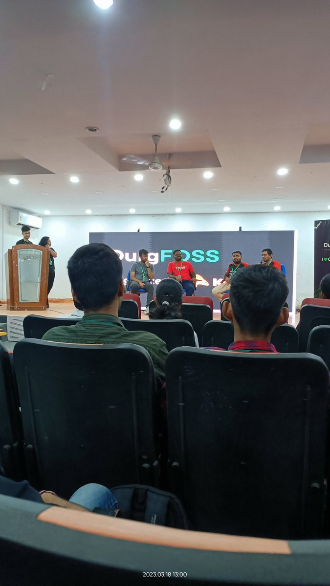 shashwatbokhad's tweet image. About today
Attended durgFOSS
#DurgFOSS #Keploy #FOSSUnited