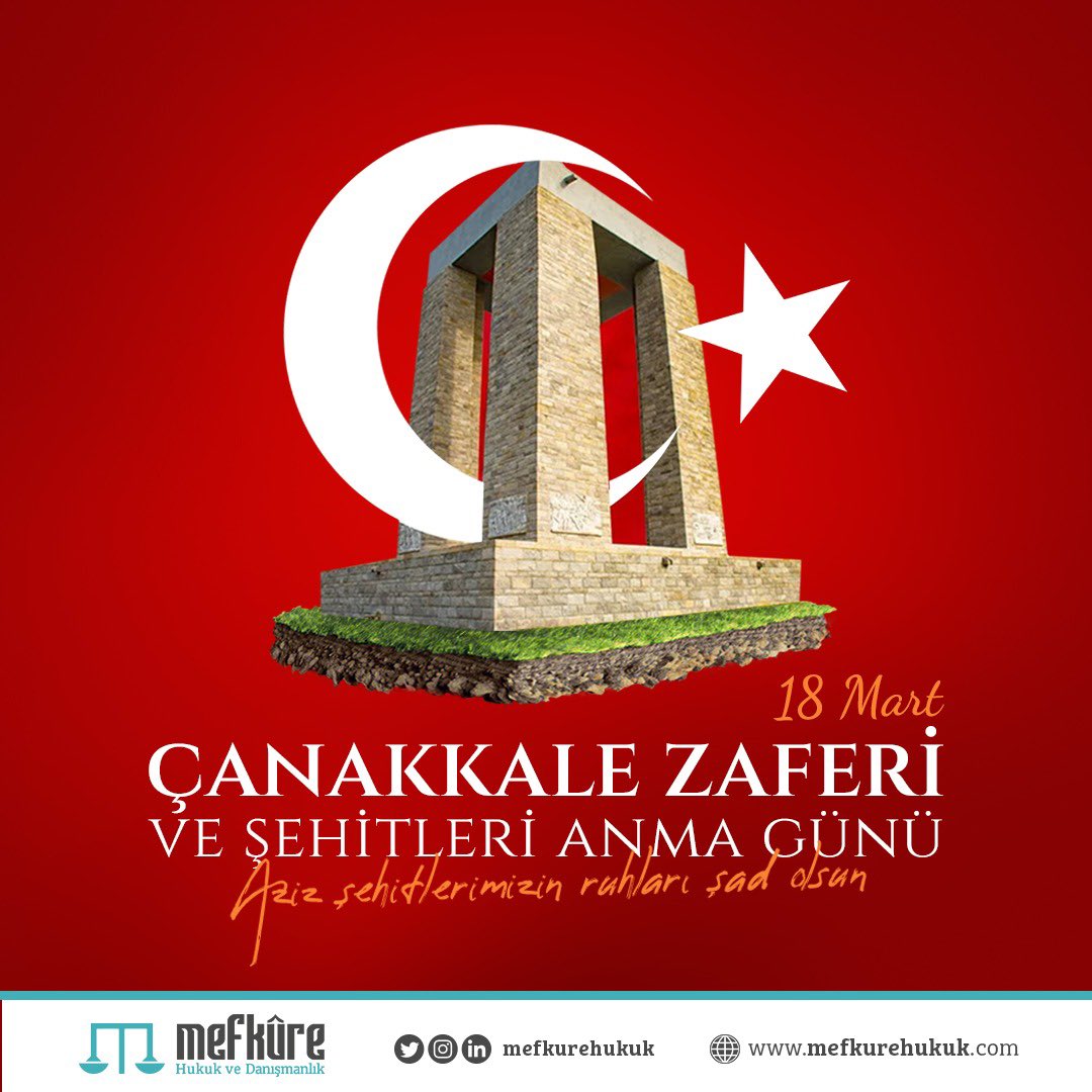 Geri dönmeyi asla düşünmediler! 

18 Mart Çanakkale Zaferi'nin yıldönümünde başta Başkomutan Gazi Mustafa Kemâl Atatürk ve silah arkadaşlarını şükran ve minnetle anıyoruz.