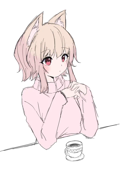 出先で描いた落描き 